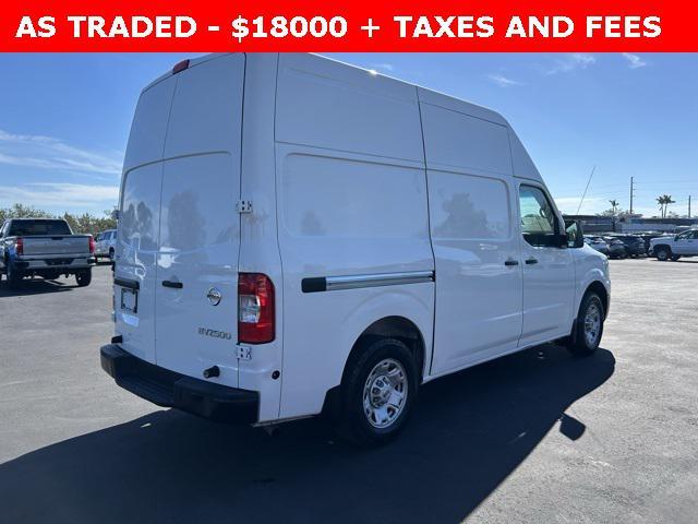 used 2018 Nissan NV Cargo NV2500 HD car, priced at $18,000