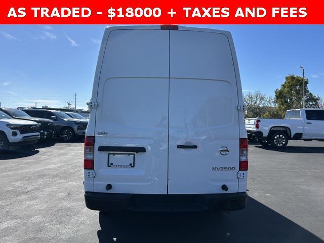 used 2018 Nissan NV Cargo NV2500 HD car, priced at $18,000