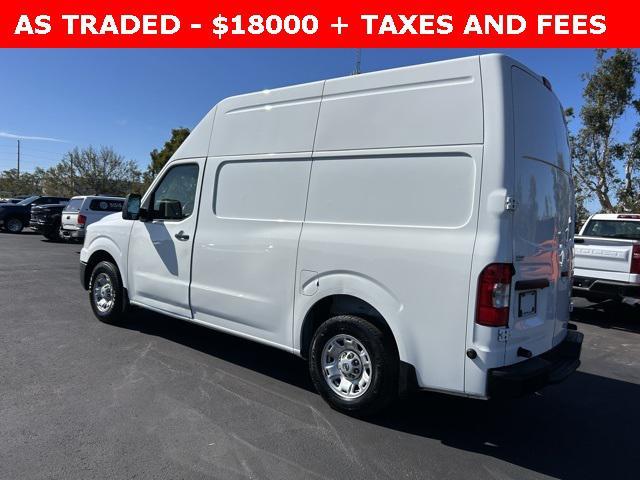 used 2018 Nissan NV Cargo NV2500 HD car, priced at $18,000