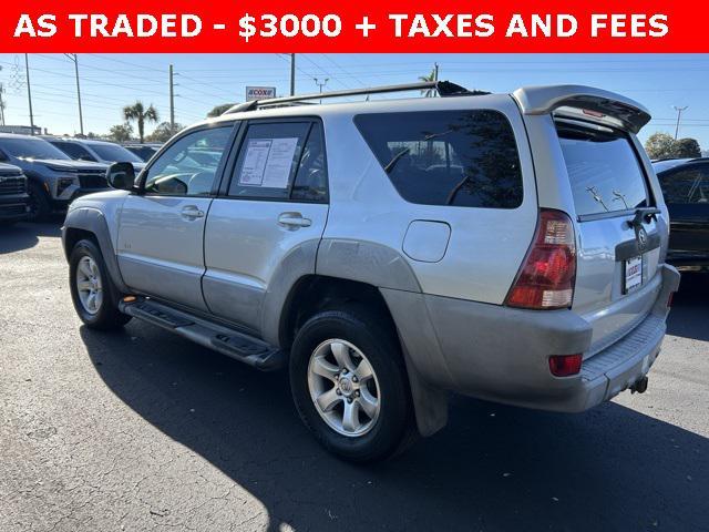 used 2003 Toyota 4Runner car, priced at $3,000