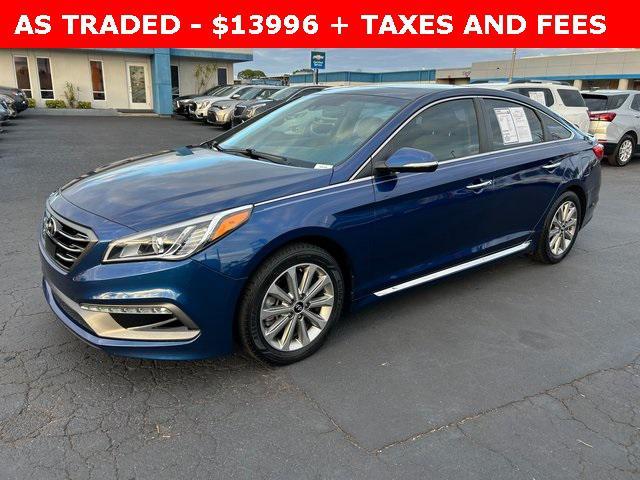 used 2017 Hyundai Sonata car, priced at $13,996