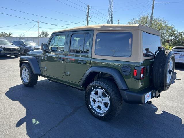 used 2021 Jeep Wrangler Unlimited car, priced at $30,921