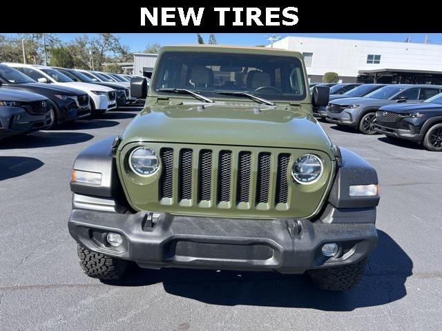 used 2021 Jeep Wrangler Unlimited car, priced at $30,921