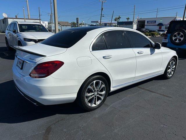 used 2015 Mercedes-Benz C-Class car, priced at $12,000