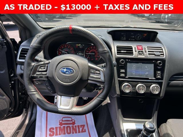 used 2017 Subaru WRX car, priced at $13,000