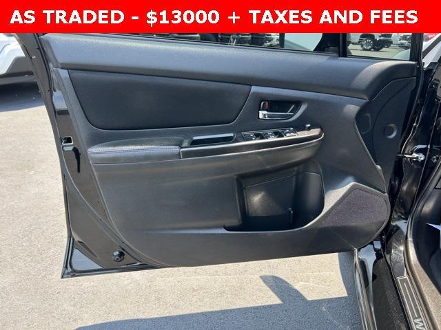 used 2017 Subaru WRX car, priced at $13,000