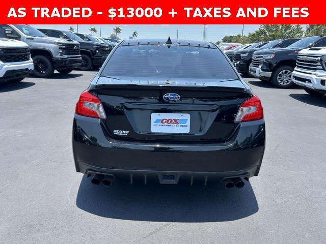 used 2017 Subaru WRX car, priced at $13,000