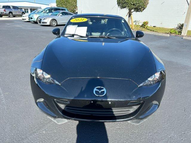 used 2021 Mazda MX-5 Miata RF car, priced at $22,000