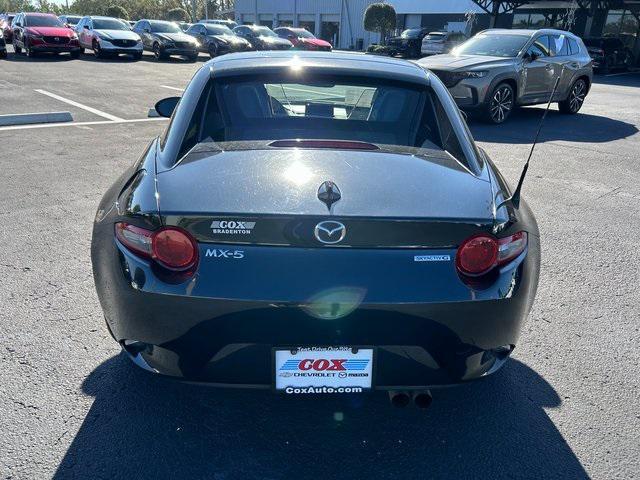 used 2021 Mazda MX-5 Miata RF car, priced at $22,000