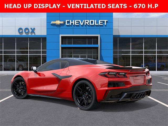 new 2025 Chevrolet Corvette car, priced at $124,350