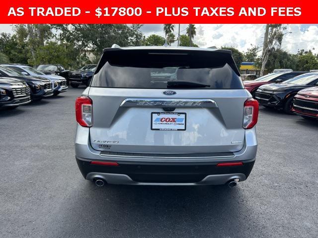 used 2020 Ford Explorer car, priced at $17,800