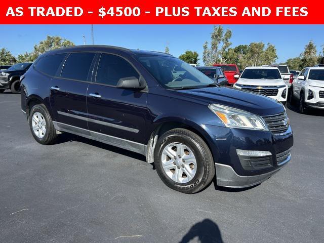 used 2015 Chevrolet Traverse car, priced at $4,500