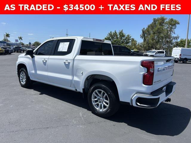 used 2021 Chevrolet Silverado 1500 car, priced at $34,500