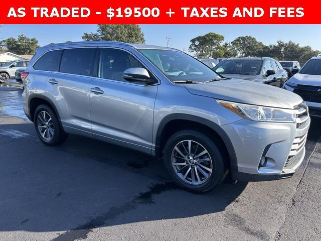 used 2018 Toyota Highlander car, priced at $19,500