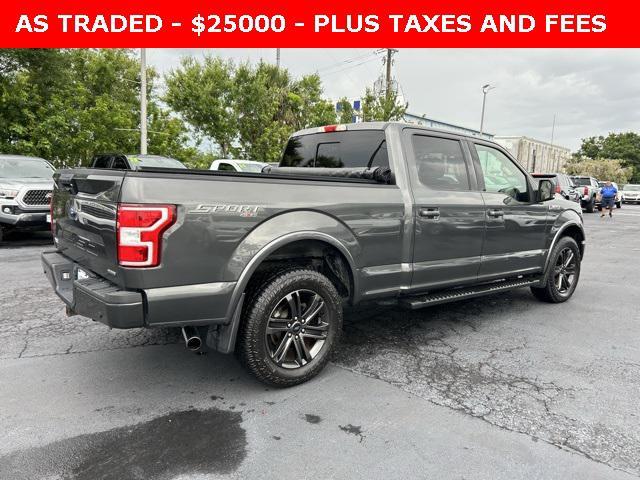 used 2020 Ford F-150 car, priced at $25,000