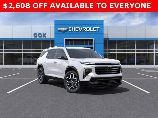 new 2025 Chevrolet Traverse car, priced at $54,077