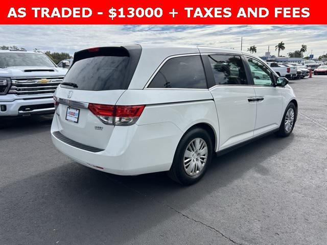used 2016 Honda Odyssey car, priced at $13,000
