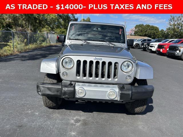 used 2015 Jeep Wrangler Unlimited car, priced at $13,000
