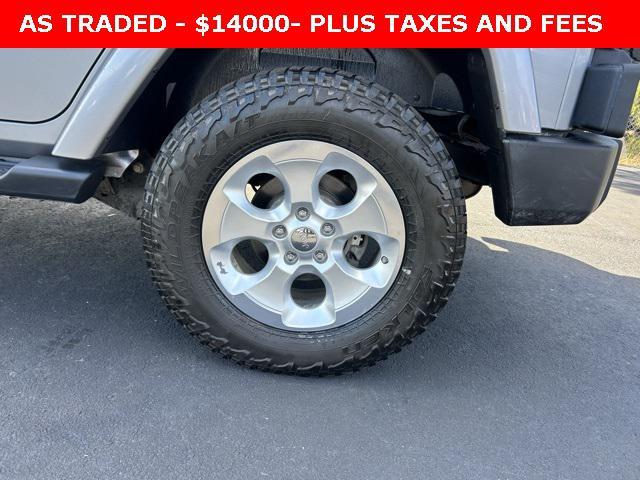 used 2015 Jeep Wrangler Unlimited car, priced at $13,000
