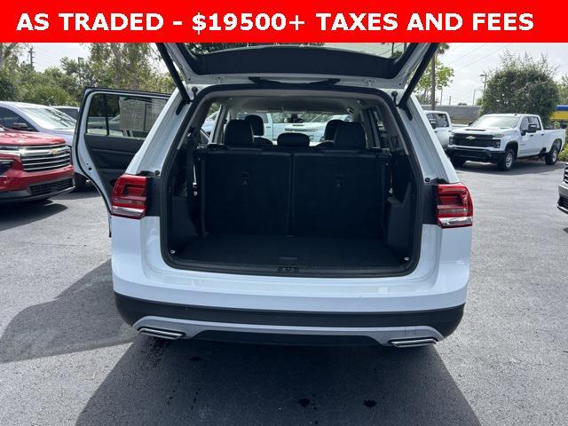 used 2020 Volkswagen Atlas car, priced at $19,500