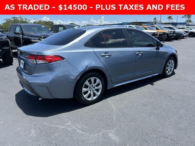 used 2021 Toyota Corolla car, priced at $14,500