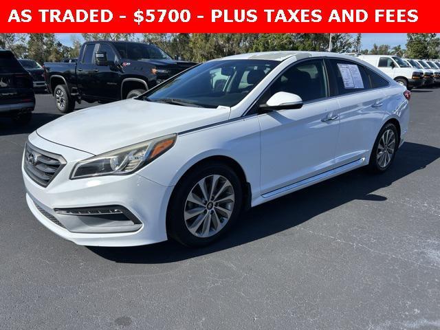 used 2015 Hyundai Sonata car, priced at $5,700