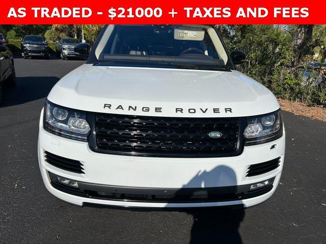 used 2017 Land Rover Range Rover car, priced at $21,000