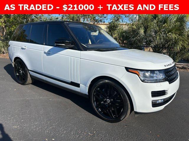 used 2017 Land Rover Range Rover car, priced at $21,000