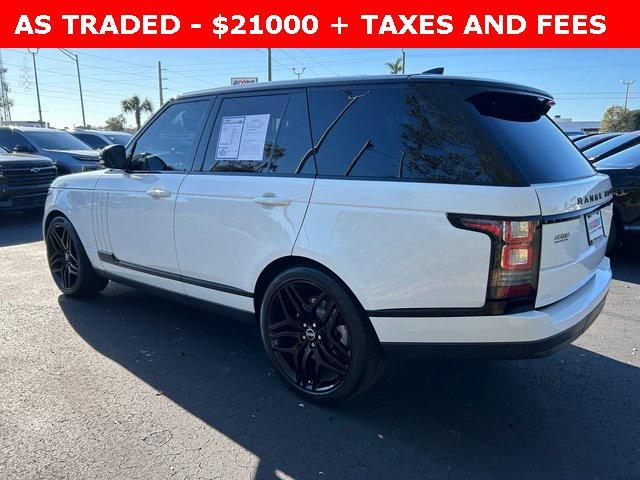 used 2017 Land Rover Range Rover car, priced at $21,000