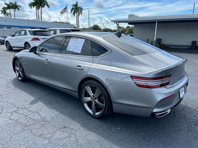 used 2023 Genesis G80 car, priced at $52,977