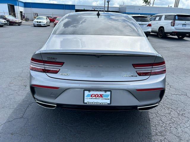 used 2023 Genesis G80 car, priced at $52,977