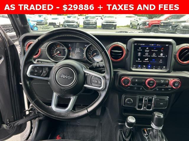 used 2021 Jeep Wrangler Unlimited car, priced at $29,886