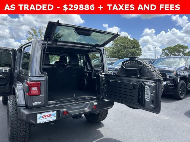 used 2021 Jeep Wrangler Unlimited car, priced at $29,886