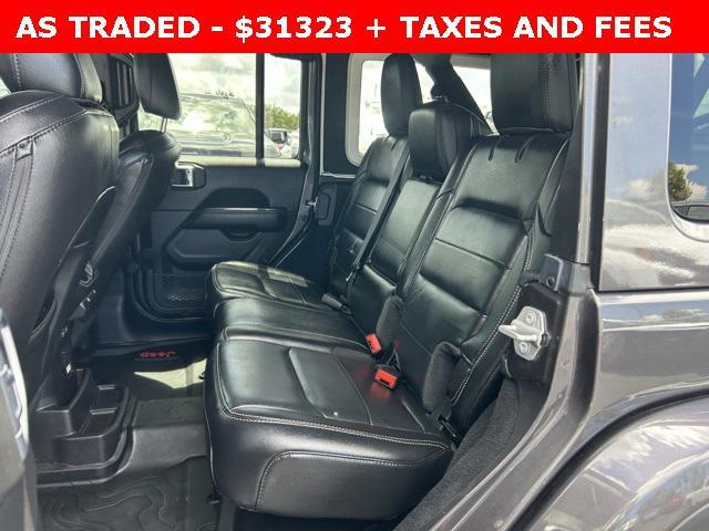 used 2021 Jeep Wrangler Unlimited car, priced at $31,323