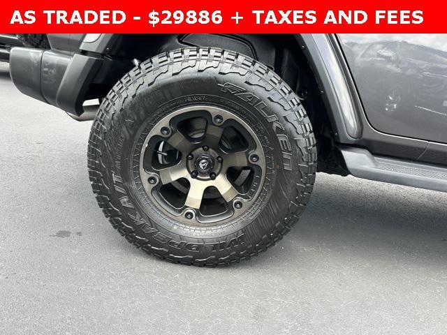 used 2021 Jeep Wrangler Unlimited car, priced at $29,886