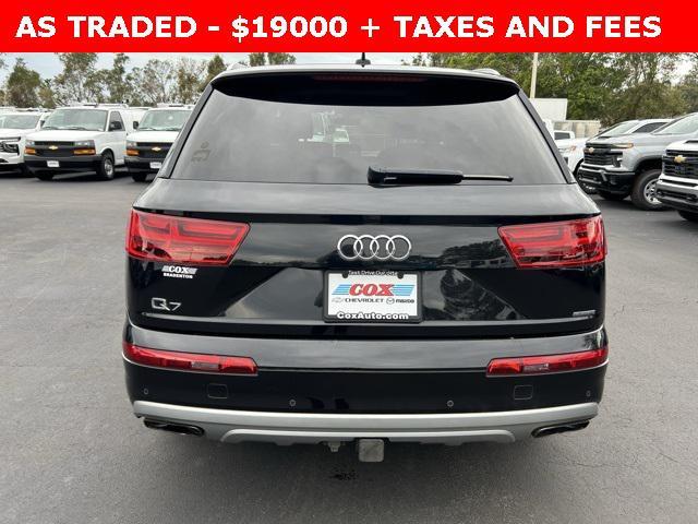 used 2019 Audi Q7 car, priced at $19,000