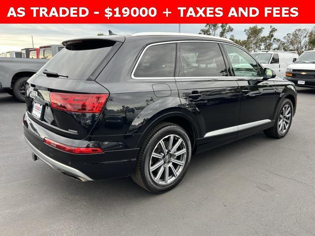 used 2019 Audi Q7 car, priced at $19,000