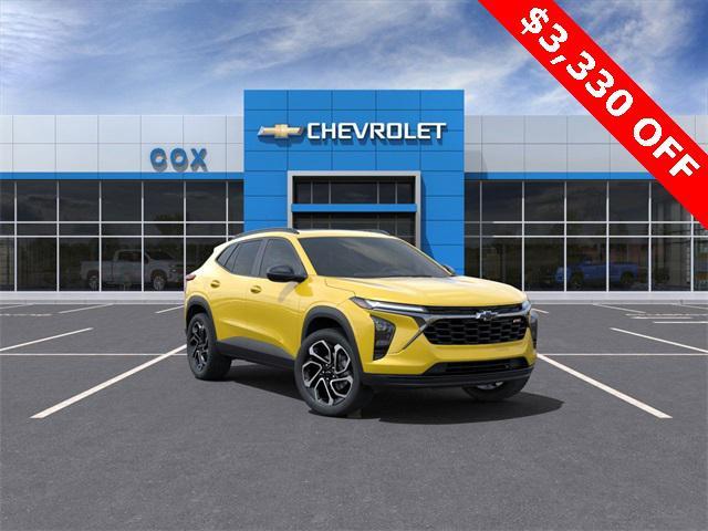 new 2025 Chevrolet Trax car, priced at $24,650