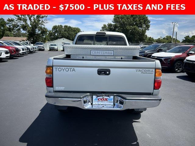 used 2002 Toyota Tacoma car, priced at $7,500