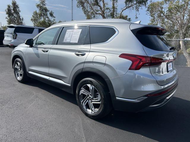 used 2021 Hyundai Santa Fe car, priced at $19,700