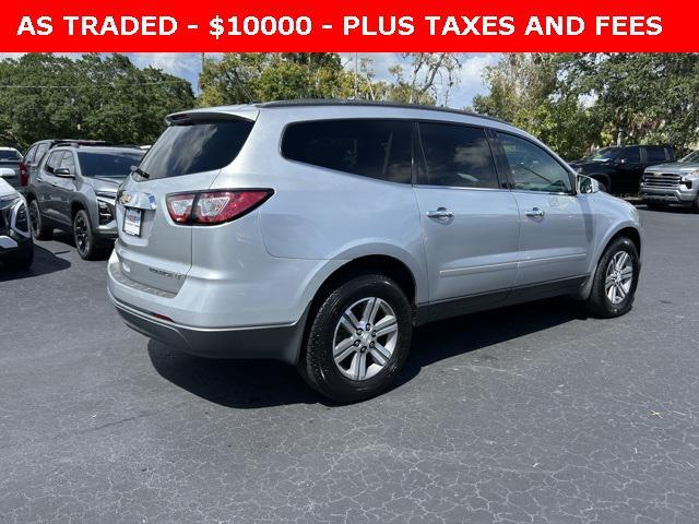 used 2015 Chevrolet Traverse car, priced at $10,000