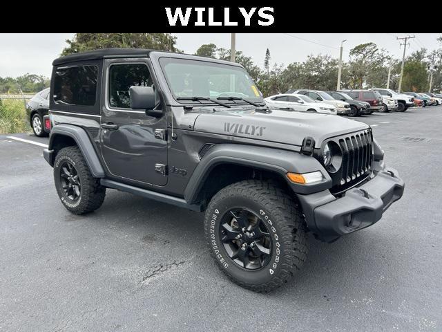 used 2020 Jeep Wrangler car, priced at $27,000