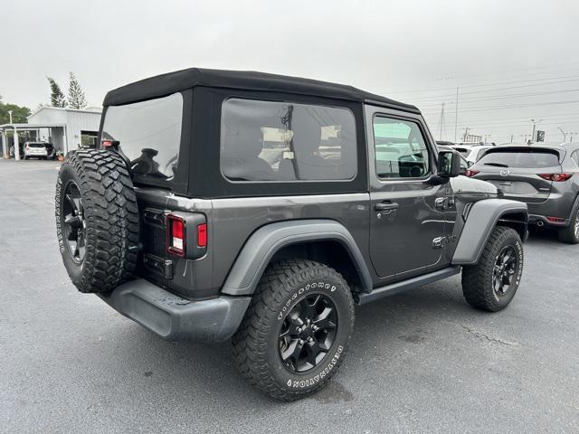 used 2020 Jeep Wrangler car, priced at $27,000