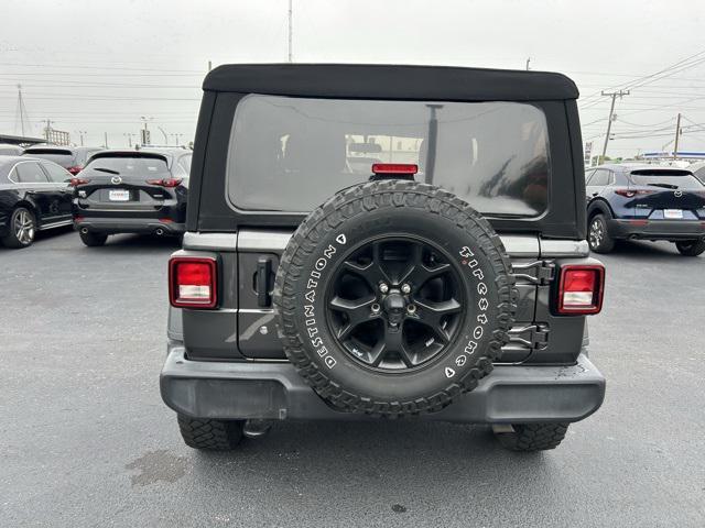 used 2020 Jeep Wrangler car, priced at $27,000