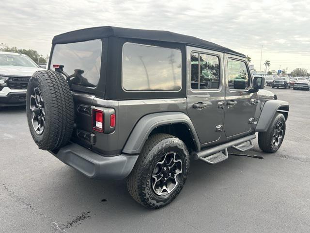 used 2021 Jeep Wrangler Unlimited car, priced at $29,000