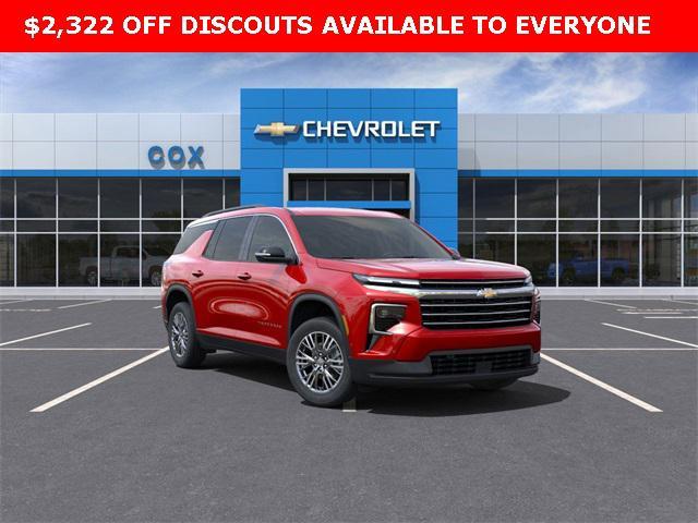 new 2025 Chevrolet Traverse car, priced at $44,728
