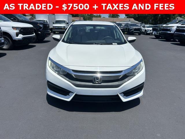 used 2016 Honda Civic car, priced at $7,500