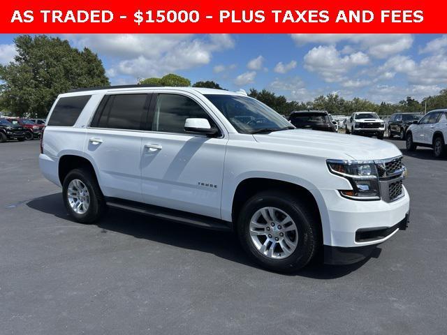 used 2019 Chevrolet Tahoe car, priced at $15,000