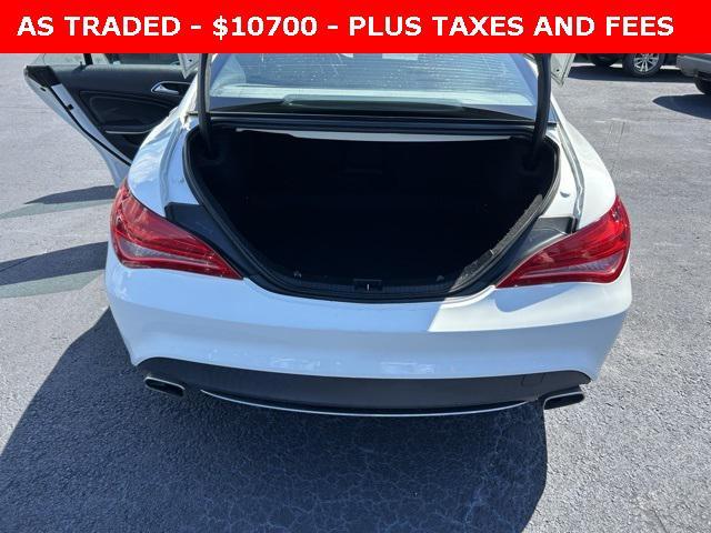 used 2015 Mercedes-Benz CLA-Class car, priced at $10,700