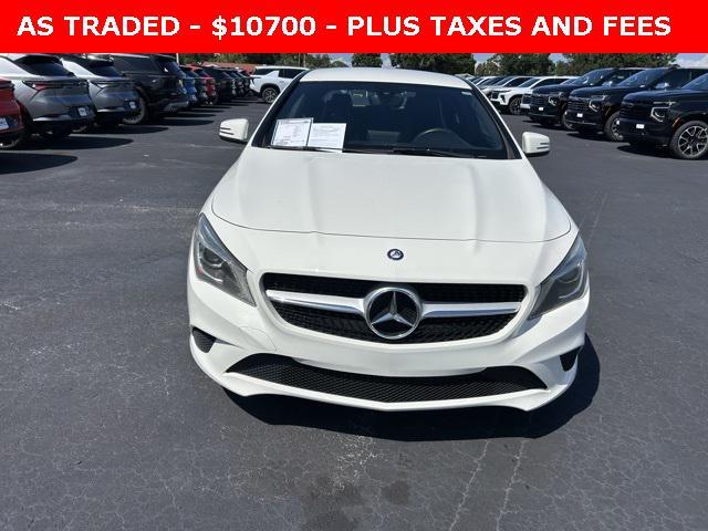 used 2015 Mercedes-Benz CLA-Class car, priced at $10,700